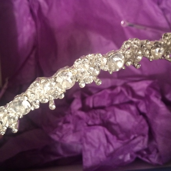 satin bow hair tie