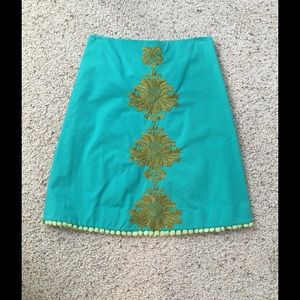 Retro Eleveneses Anthropologie skirt. Rare!