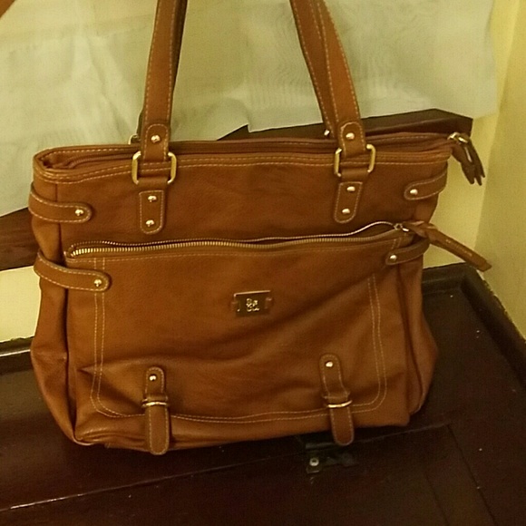 Style & Co. Brown leather like purse