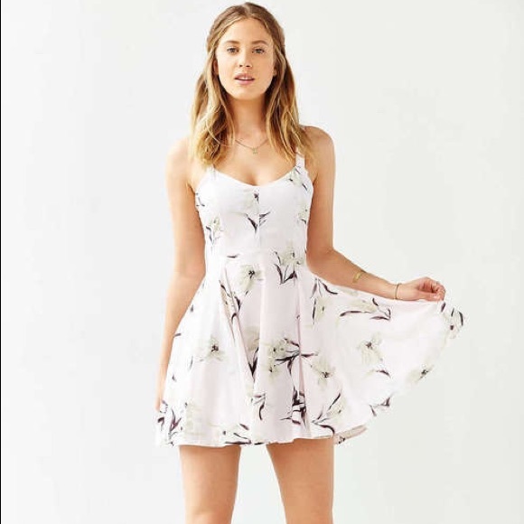 Margot Crepe Floral Day Dress