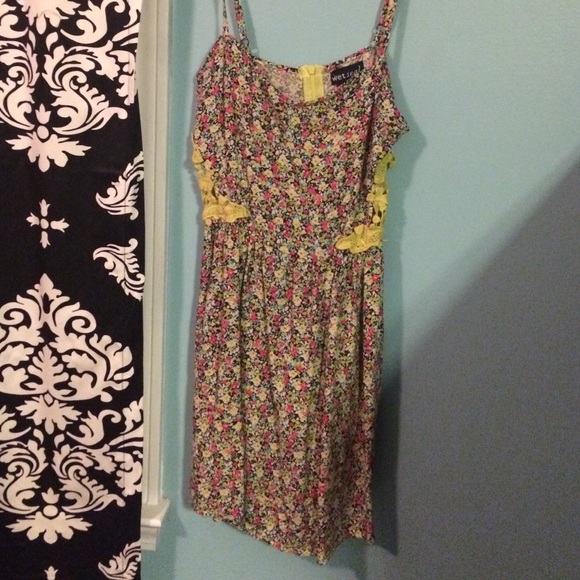 Sexy mini flowy dress