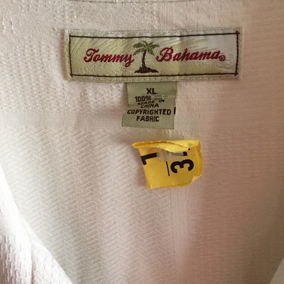 Embossed silk button down - Picture 2 of 3