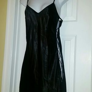 Victorias Secret lace tie up sides nite gown nwt