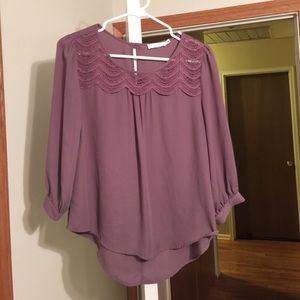 Purple blouse
