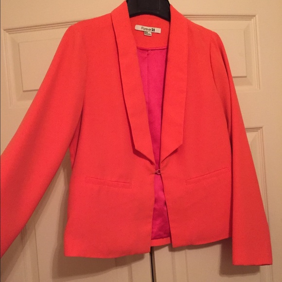 Coral Blazer Forever 21 (M)