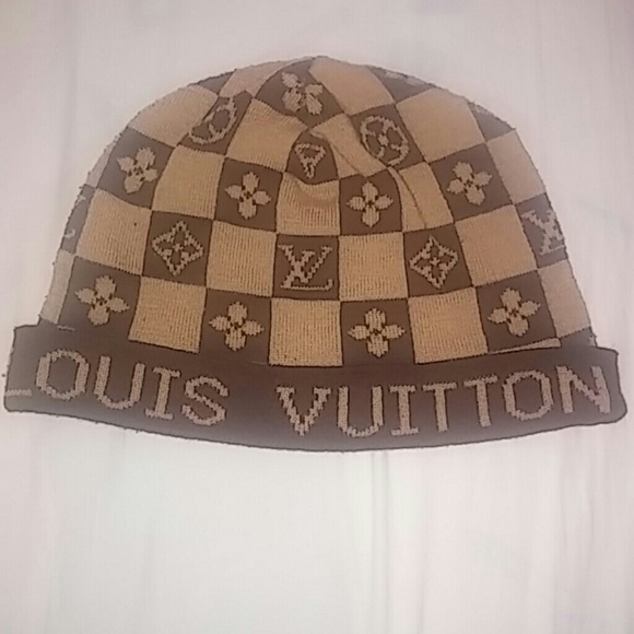 louis vuitton baby beanie