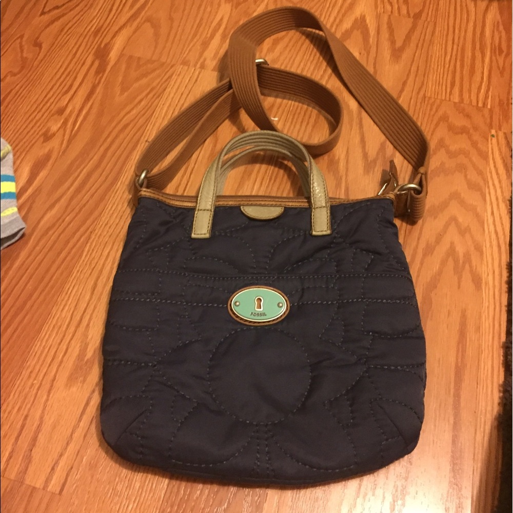 Fossil Quilted Crossbody Purse