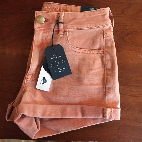 AE high rise shorts