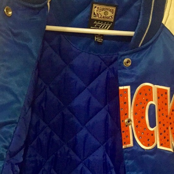 Rare Authentic Hardwood Classics NY Knicks Bomber! - Picture 2 of 4