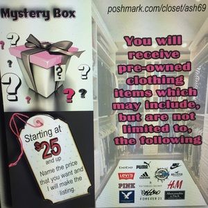 Name brand designer mystery box