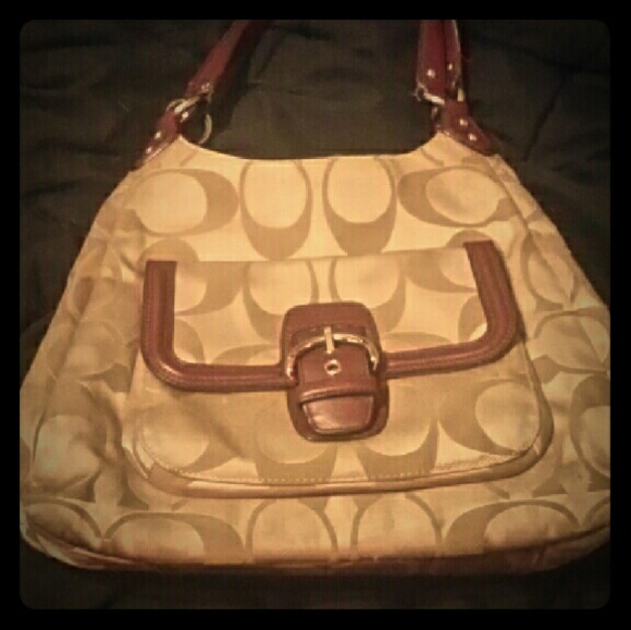 Authentic coach purse