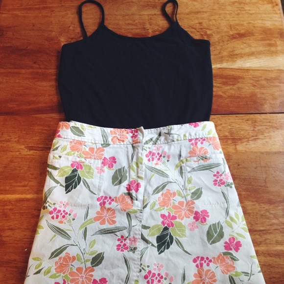 Lane Bryant Floral Pencil Skirt