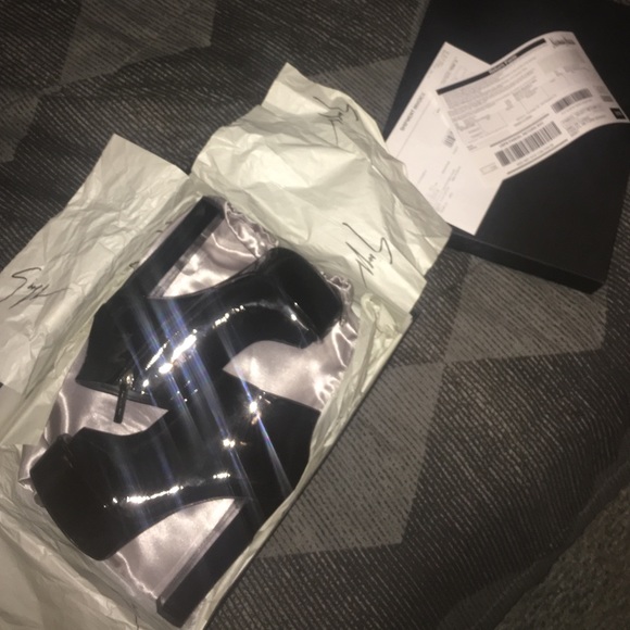 Giuseppi Zanotti Black Ankle Boots