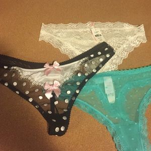 VS medium panty bundle! NWT