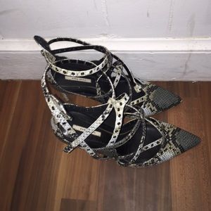 Zara high heels pointed toe