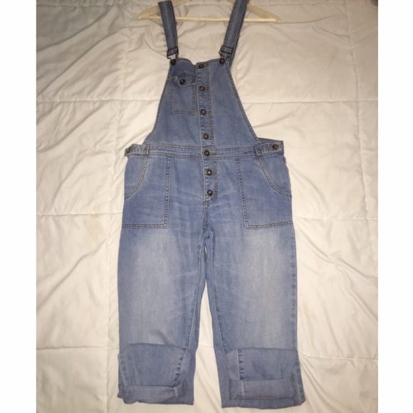 Denim Overalls