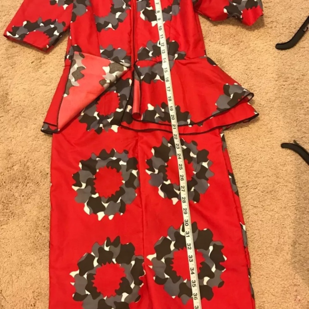Peplum dress size 4 with tags - Picture 8 of 8