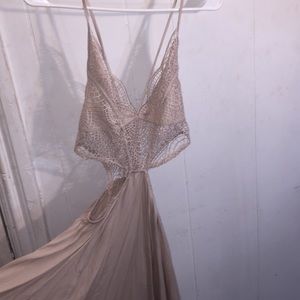 Nude summer dress