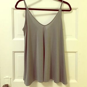V spaghetti strap tank
