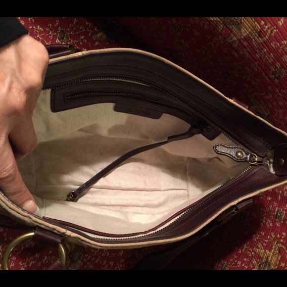 MICHAEL KORS Suede Leather Walnut Handbag - Picture 4 of 4