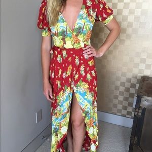 Reformation Wrap Dress