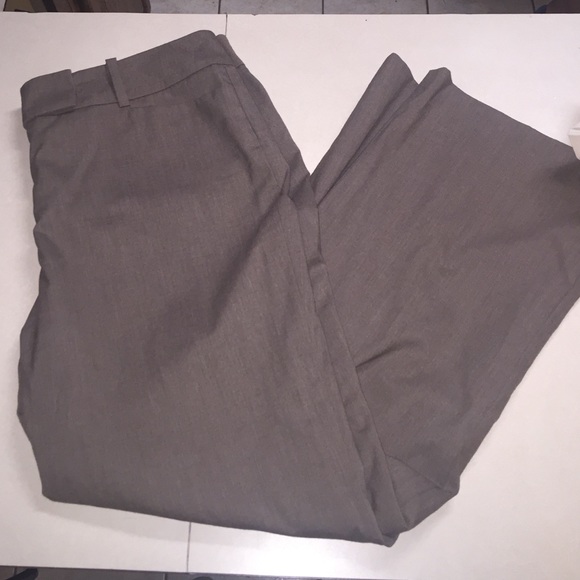 Ann Taylor deep tan fully lined trousers