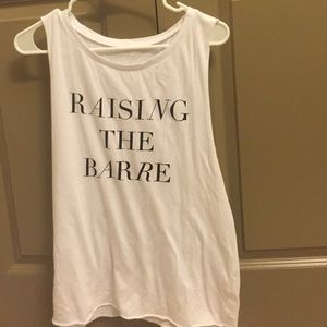 Raising the Barre tank