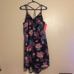 Flower print dress