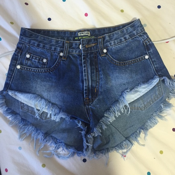 High waisted shorts