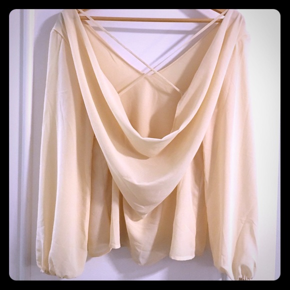 Madeline X Back Blouse