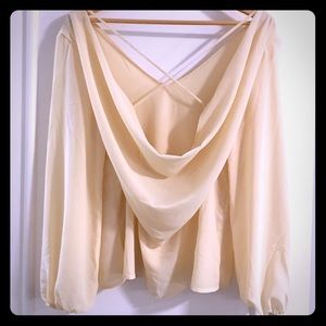 Madeline X Back Blouse