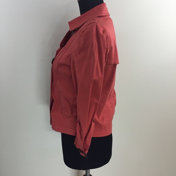 SOLD American Rag Cie coral button blazer jacket S - Picture 3 of 4