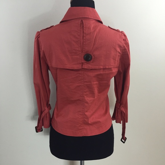 SOLD American Rag Cie coral button blazer jacket S - Picture 4 of 4