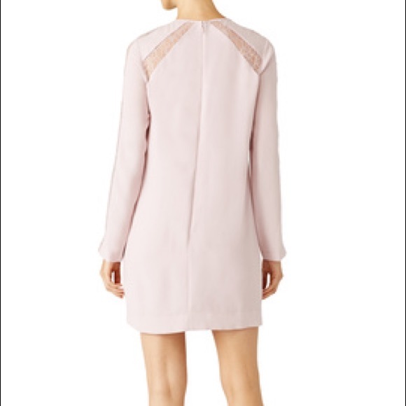 Bcbg Payton lace dress in blush pink. - Picture 2 of 4