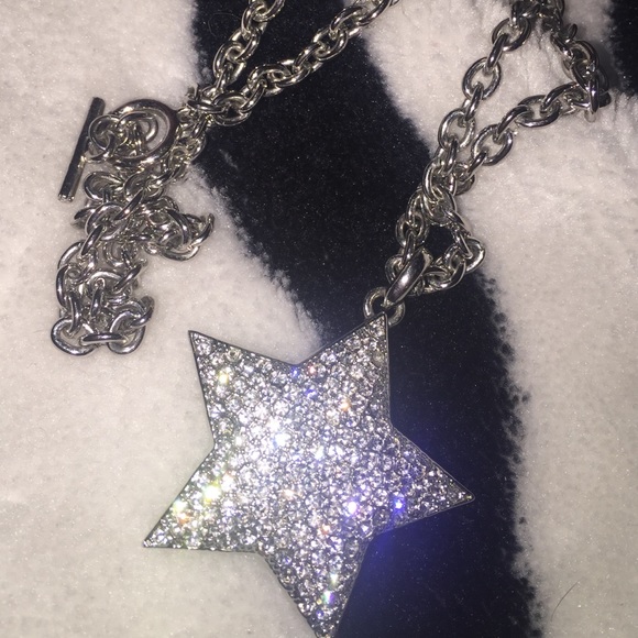 Diamond star necklace!