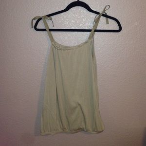Brown tank top