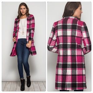 Plaid coat