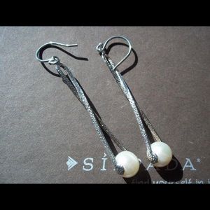 "Pearl diver" Silpada earrings