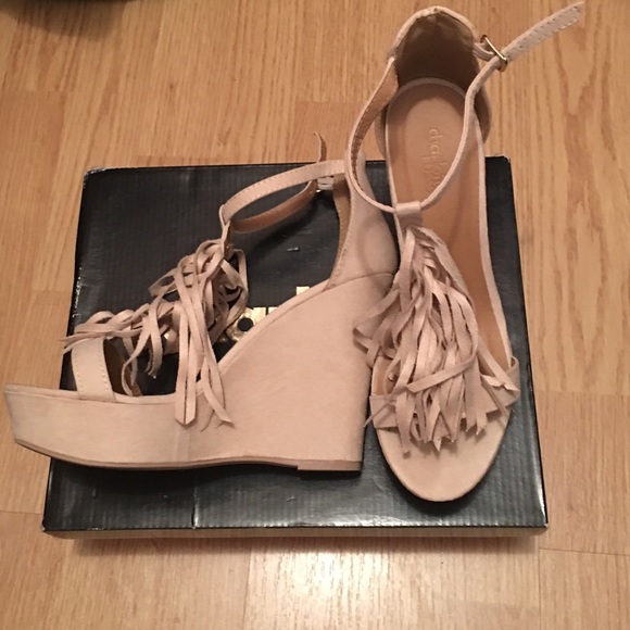 Charlotte Russe Wedge Suede