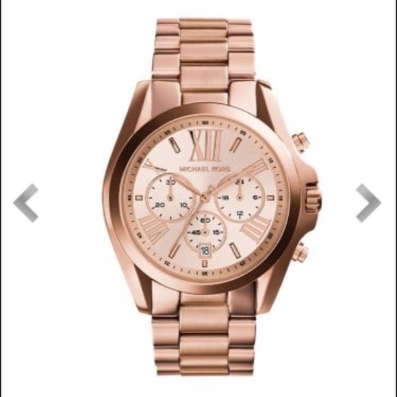 Michael Kors Oversized Bradshaw Rose Gold Watch