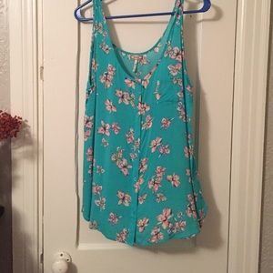 Flowery tank top