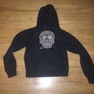 Obey sweatshirt (glow in the dark skull)