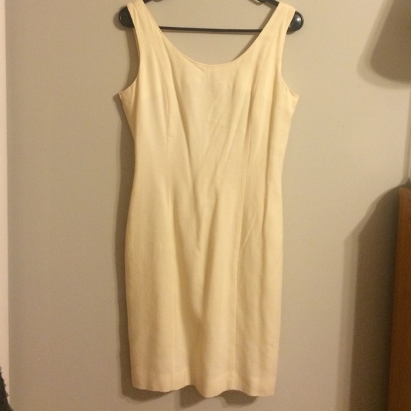 White cocktail dress