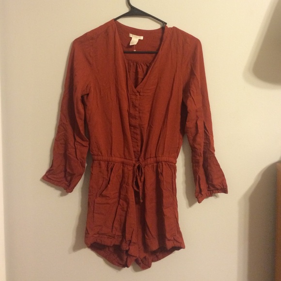 Orange H&M romper