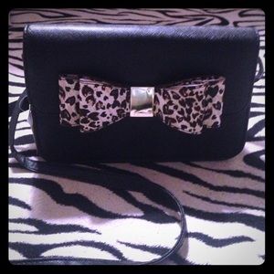 New! Only $10!!!Cheetah print bow purse