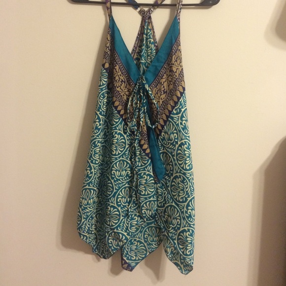 Loose, bohemian tank