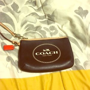 Coach wristlet