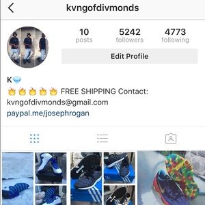 Follow @kvngofdivmonds on ig