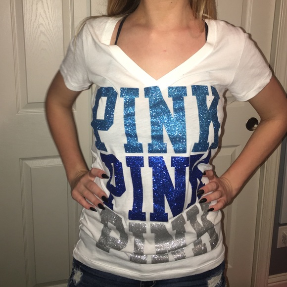 Sparkly PINK tee!