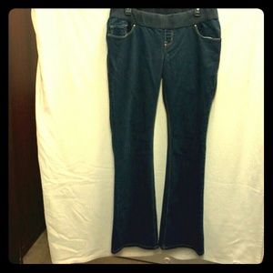 Boot cut maternity jeans